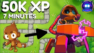 The QUICKEST Way To Grind XP For The Dart Monkey PARAGON!