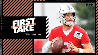 Dan Orlovsky is confident Carson Wentz will have a bounce back year with the Colts | First Take