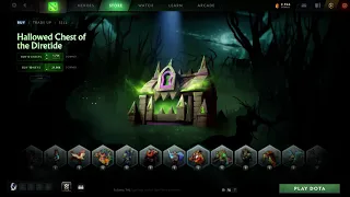 Dota 2 | opening 10 diretide chests