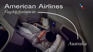 American Airlines Business Class to Australia (LAX-SYD)