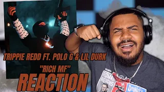 Trippie Redd – Rich MF Ft. Polo G & Lil Durk (Official Lyric Video) REACTION