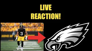 LIVE REACTION: Philadelphia Eagles Draft Cooper DeJean! (2024 NFL Draft)