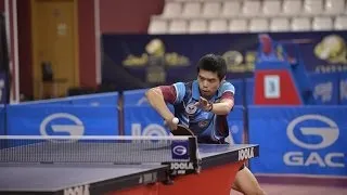 Qatar Open 2014 Highlights: Dimitrij Ovtcharov vs Chuang Chih-Yuan (1/4 Final)