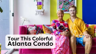 Tour This Bright, Colorful Atlanta Condo Packed With Artistic Touches | Home Tours | HGTV Handmade