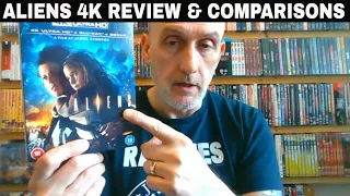 ALIENS 4K Review and comparison to previous blu ray