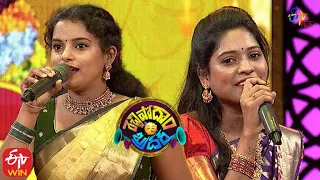 Mounika & Shirisha Bathukamma Song Performance | Rechipodam Brother | 14th October 2021 | ETV Plus