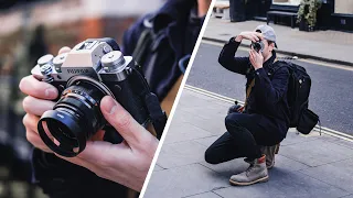 My favourite Fuji lens — London photography vlog
