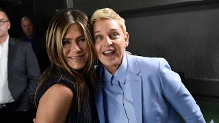 Ellen DeGeneres introduces Jennifer Aniston at Variety #PowerofWomen luncheon