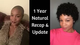 1 Year Big Chop Anniversary! **Full year recap & 12 month update**