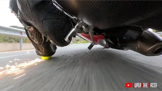Motorcycle GoPro Mount Positions Test - Panigale V4 SuperBike