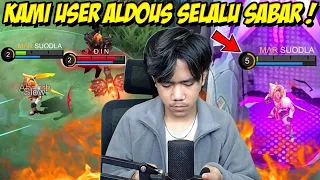 TERSIKSA HABIS HABISAN ! BELUM TAU DIA SIAPA BAPAK ALDOUS INDONESIA - Mobile legends