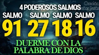 4 PODEROSOS SALMOS PARA ESCUCHAR DURMIENDO Y DESCANSAR EN LA PRESENCIA DE DIOS