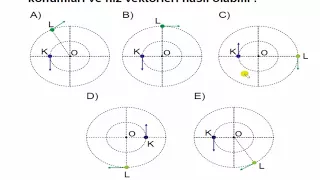 Çembersel Hareket-1 2018 MEB Kazanım 12. Sınıf Test -1 Pratik Çözümler