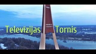 Treniņlidojums pie Televīzijas torņa