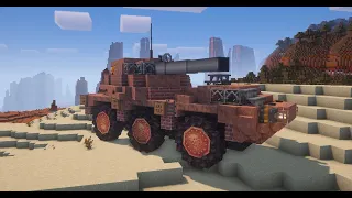 Minecraft howitzer with clockwork mod