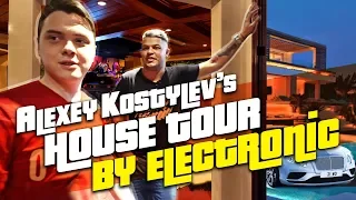 Aleksey Kostylev’s house tour by electronic