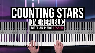 How To Play: One Republic - Counting Stars | Piano Tutorial Lesson + Sheets