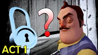 How to Unlock the Silver Lock in Hello Neighbor (Act 1)