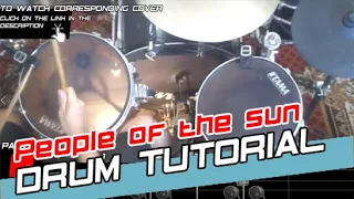 Drum tutorial People Of The Sun