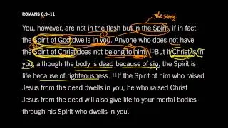 Romans 8:10–11 The Spirit in You Is Life