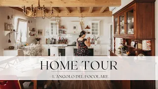 HOME TOUR | L'angolo del focolare