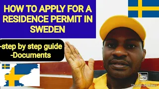 HOW TO APPLY FOR A RESIDENCE PERMIT IN SWEDEN|ALL YOU NEED TO KNOW|STUDY IN SWEDEN🇸🇪🇸🇪