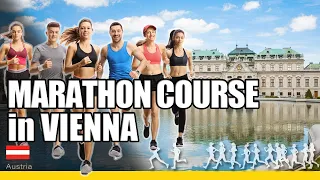Marathon course at Vienna City Marathon