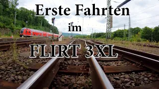 Bahnvlog | erste Fahrten mit der Baureihe 3428 | FLIRT3XL