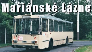 Trolleybuses in Mariánské Lázně - 2000