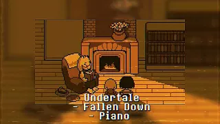 〟UNDERTALE - Fallen Down - Piano 〞(Slowed + Reverb)