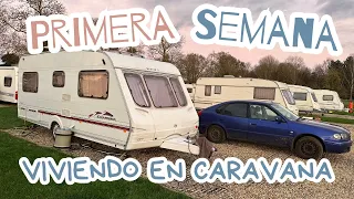 ‼️COMO es VIVIR en una CARAVANA en INGLATERRA: Primera SEMANA‼️