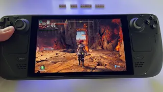 Darksiders 3 - Steam Deck handheld gameplay (high graphics 60fps settings)