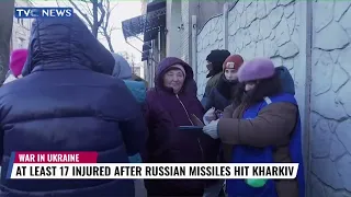 At Least 17 Injured After Russian Missile Hit Kharkiv