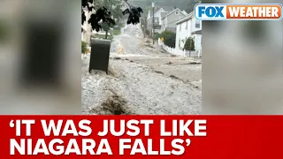 Highland Falls, NY, Resident On Power Of The Floodwater: 'It Was Just Like Niagara Falls'