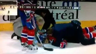 Zdeno Chara Hits Max Pacioretty (March 8 2011)  **Dirty**