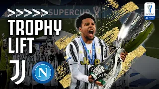 🏆 🍾 TROPHY LIFT & DRESSING ROOM CELEBRATIONS | Juventus 2-0 Napoli | Supercoppa Italiana