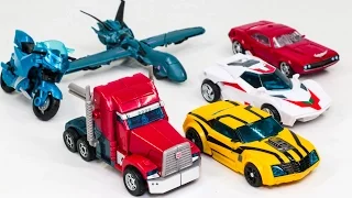 Transformers Prime Optimus Prime Bumblebee Wheeljack CliffJumper Arcee Vehicle Robot Car Toys