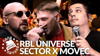 SECTOR х MOVEC - RBL UNIVERSE | ЛАБОРАТОРИЯ SQUAD x CALVARY CROSS - РВАТЬ НА БИТАХ 2 (РЕАКЦИЯ)