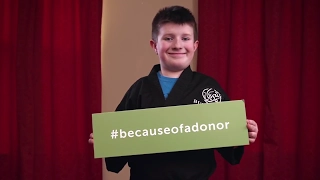 #becauseofadonor - Aaron | Boston Children's Hospital