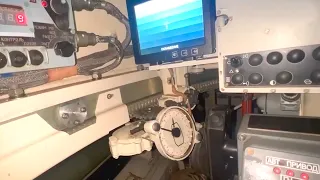 Russian BMP-3 inside, gunner's seat