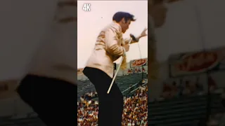 Elvis Presley in his Iconic Gold Suit performs Hound Dog in Hawaii Live Nov 10, 1957 | 4K Remastered