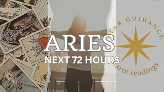 ARIES NEXT 72: AMAZING THINGS R HAPPENING BUT SPIRIT WANTS YOU TO BE CAUTIOUS 👀 💰 💕 TIMELESS TAROT
