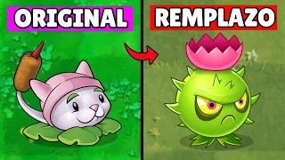 6 PLANTAS de PVZ1 Que fueron REEMPLAZADAS en PvZ2 - 2024