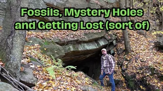 Fossils, Mystery Holes and Getting Lost (sort of) ~ Exploring Weiser State Forest, PA