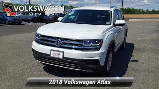 Certified 2018 Volkswagen Atlas 2.0T S, Monroeville, NJ P532419