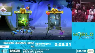 Rayman Legends by SpikeVegeta in 1:34:57 - Awesome Games Done Quick 2016 - Part 5