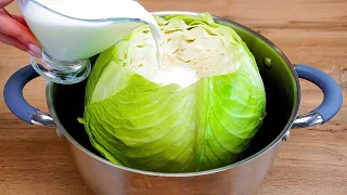 cabbage with milk, I have never eaten such delicious&healthy food, which made me lose 20kg