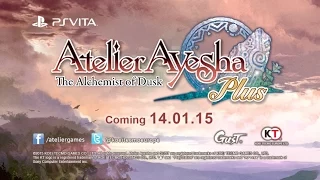 Atelier Ayesha Plus: The Alchemist of Dusk (Vita) Launch Trailer