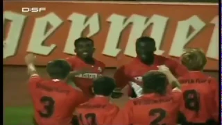 Tony Yeboah (Eintracht Frankfurt) - 08/09/1993 - Eintracht Frankfurt 3x0 Freiburg - 3 gols