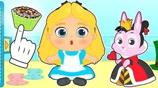 BABY LILY Dresses up as Alice's Adventures in Wonderland 💥 Cartoons for Kids